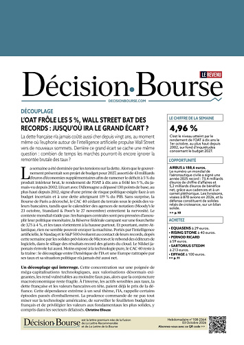 Décision bourse - 3 octobre 2026