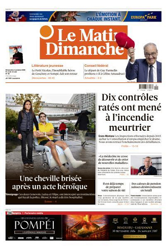 Le Matin Dimanche - 4 Octobre 2026
