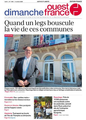 Ouest-France Dimanche Édition France - 4 Octobre 2026