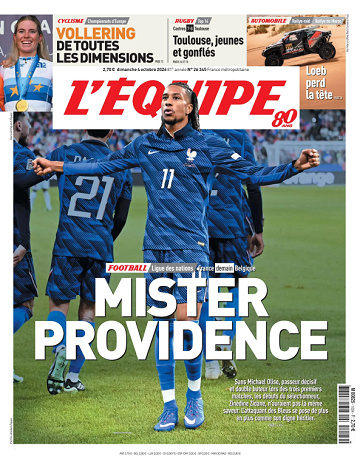 L’Équipe Du Dimanche 4 Octobre 2026