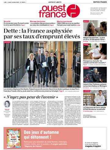 Ouest-France Édition France - 5 Octobre 2026
