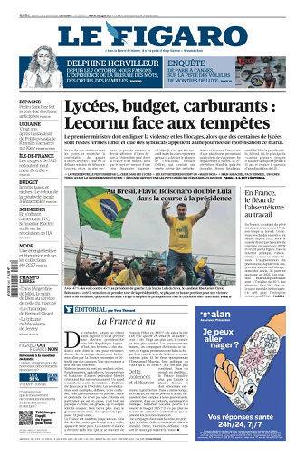 Le Figaro Du Mardi 6 Octobre 2026