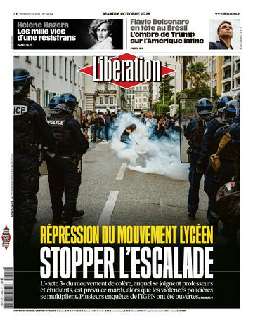 Libération du Mardi 6 Octobre 2026