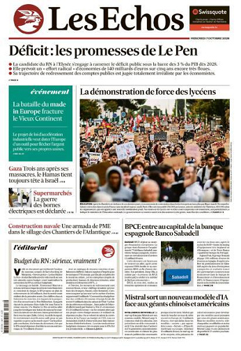 Les Echos - 7 Octobre 2026