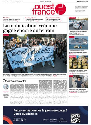 Ouest-France Édition France - 7 Octobre 2026
