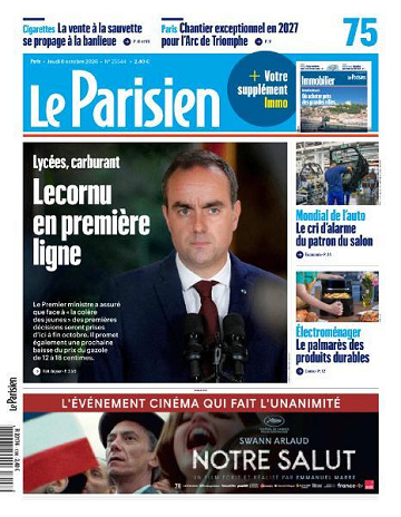 Le Parisien - 8 Octobre 2026