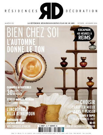 Résidences Décoration - Octobre-Novembre 2026