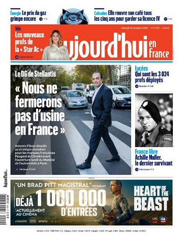 Aujourd’hui en France - 10 Octobre 2026