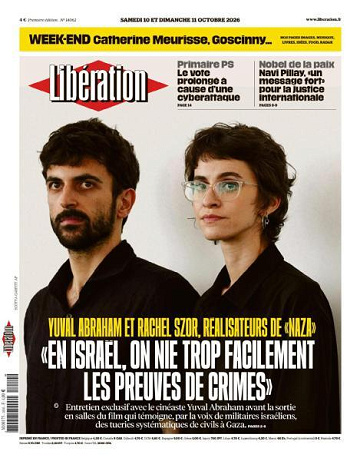 Libération du Samedi 10 et Dimanche 11 Octobre 2026