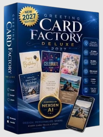 (Windows) Usine de cartes de vœux Deluxe 27.0.0.6