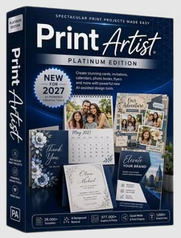 (Windows) Édition Platine Artist Imprimé 27.0.0.7