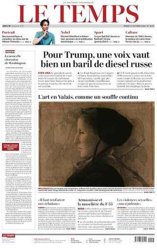 Le Temps - 13 Octobre 2026