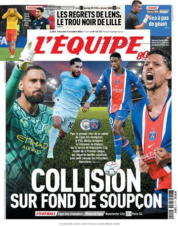 L’equipe du Mercredi 14 Octobre 2026