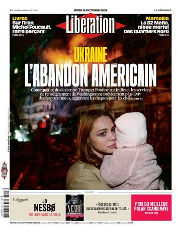 Libération du Jeudi 15 Octobre 2026