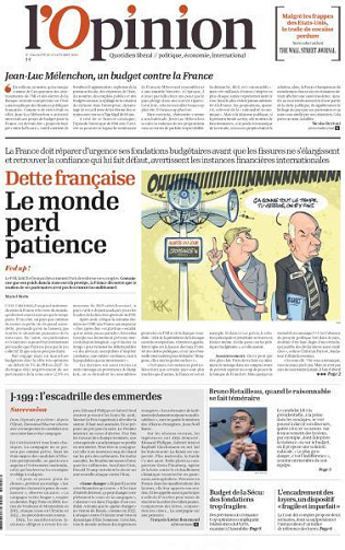 L’Opinion - 15 Octobre 2026