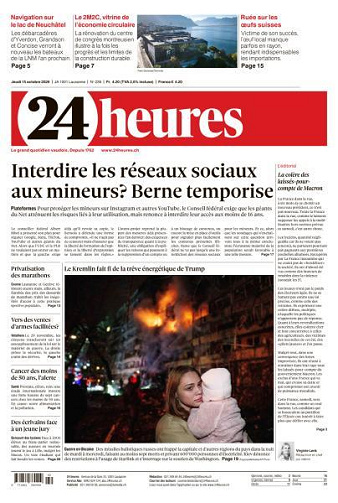 24 heures - 15 Octobre 2026