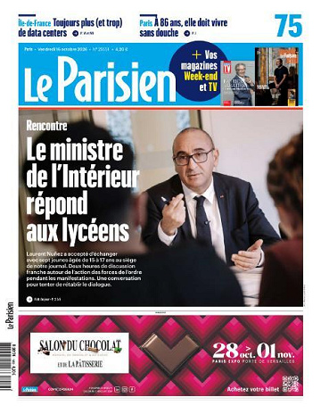 Le Parisien - 16 Octobre 2026