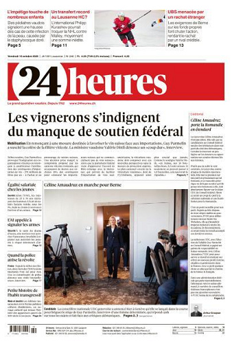 24 heures - 16 Octobre 2026