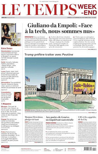 Le Temps - 17-18 Octobre 2026