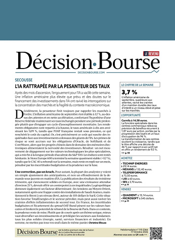 Décision bourse - 17 octobre 2026