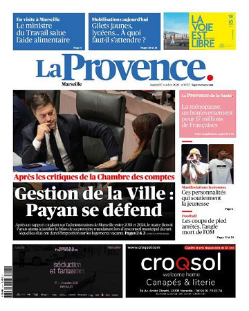 La Provence - 17 Octobre 2026