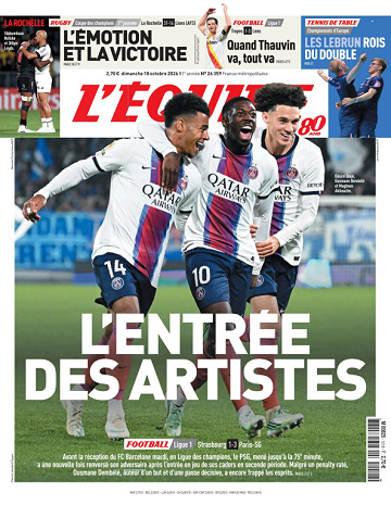 L’Équipe Du Dimanche 18 Octobre 2026
