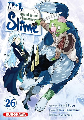 Moi, quand je me réincarne en Slime - Tome 26 - Taiki Kawakami, Fuse, Mitz Vah (2025)