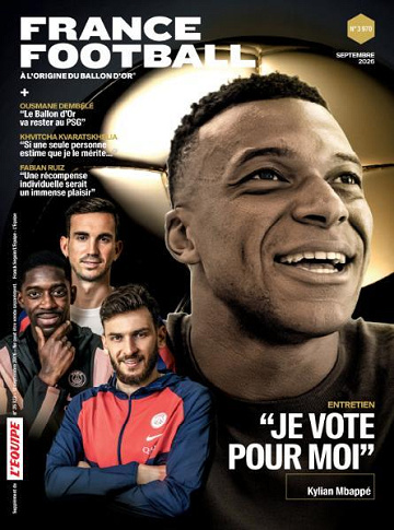 France Football - Septembre 2026