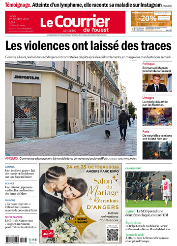 Le Courrier de l’Ouest & Presse Océan Du Lundi 19 Octobre 2026
