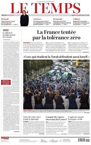 Le Temps - 20 Octobre 2026
