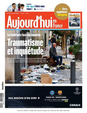 Aujourd’hui en France - 20 Octobre 2026