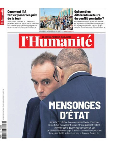 L'Humanité - 21 Octobre 2026