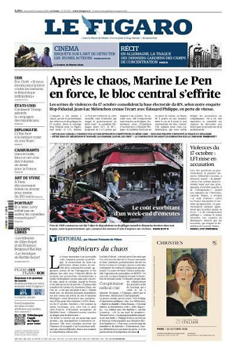 Le Figaro du Mercredi 21 Octobre 2026