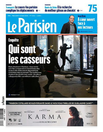 Le Parisien - 21 Octobre 2026