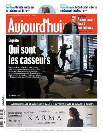 Aujourd’hui en France - 21 Octobre 2026