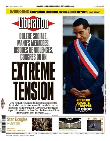 Libération du Samedi 24 et Dimanche 25 Octobre 2026