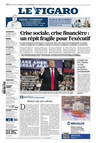 Le Figaro du Lundi 26 Octobre 2026