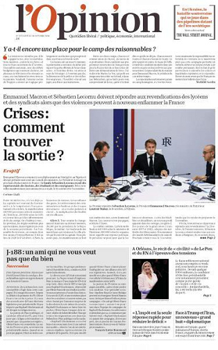 L’Opinion - 26 Octobre 2026