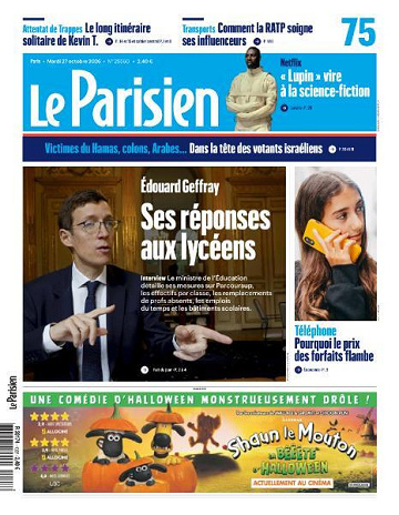 Le Parisien - 27 Octobre 2026