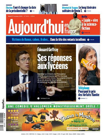 Aujourd’hui en France - 27 Octobre 2026