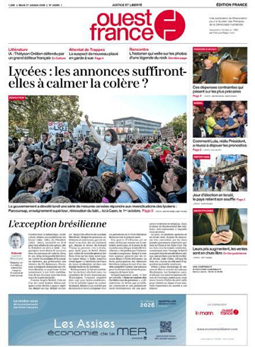 Ouest-France Édition France - 27 Octobre 2026