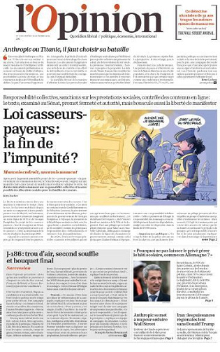 L’Opinion - 28 Octobre 2026