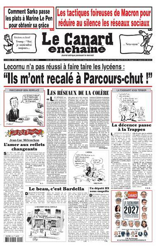 Le Canard enchaîné - 28 Octobre 2026