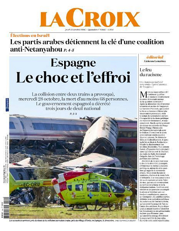 La Croix - 29 Octobre 2026