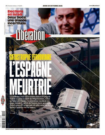 Libération du Jeudi 29 Octobre 2026