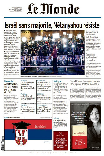 Le Monde Du Jeudi 29 Octobre 2026