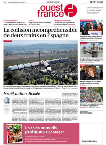 Ouest-France Édition France - 29 Octobre 2026