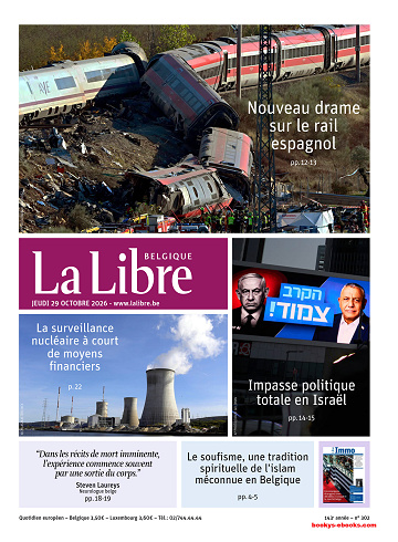 La Libre belgique + IMMO Du Jeudi 29 Octobre 2026