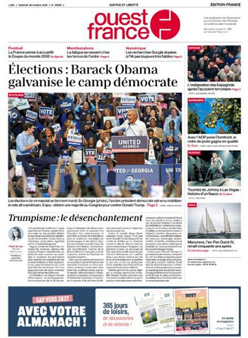 Ouest-France Édition France - 30 Octobre 2026