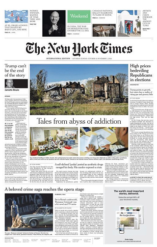 The New York Times (international edition) - 31 October 2026